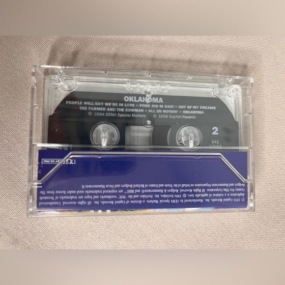 Oklahoma Soundtrack Cassette Tape - Picture 2 of 3